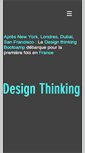 Mobile Screenshot of designthinkingbootcamp.com